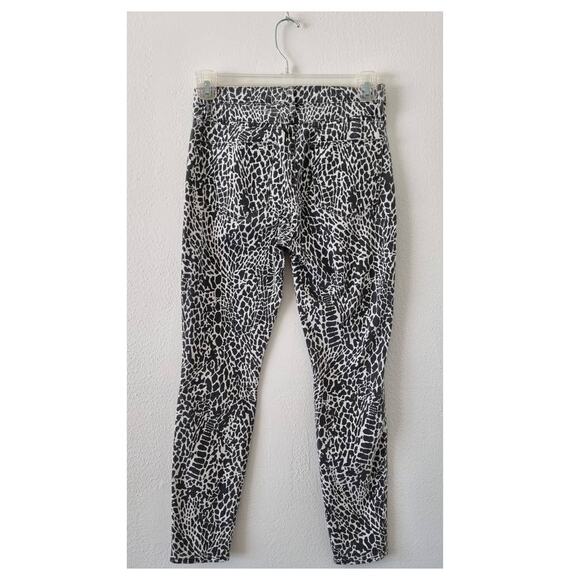 Frame Le High Skinny Abstract Animal Print Jeans Women's Size 28 - Picture 3 of 12